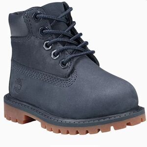 Timberland US7/EU 23.5 Classic Primaloft 200 gram Boot Toddler Navy Leather